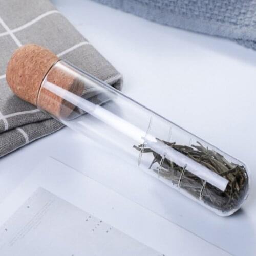 Glass Tea Infuser Creative Pipe Glass Design Tea Strainer For Mug Fancy Filters