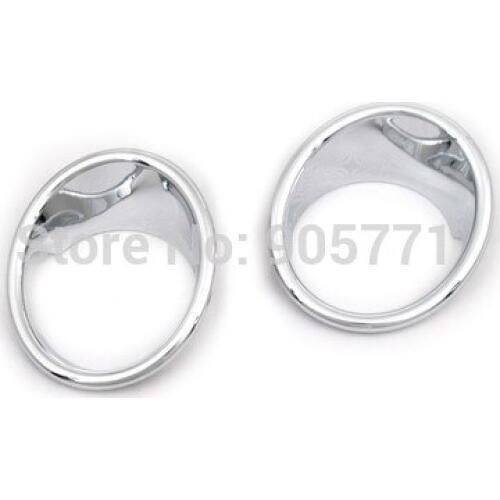 High Quality Chrome Front Fog Light Cover for BMW X5 F15 2014 Up free shipping