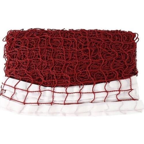 1 Pcs Portable Outdoor Sports Tool Badminton Tennis Volleyball Net For Beach Garden Indoor Outdoor Games Red