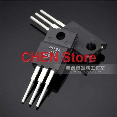 10pcs Japan JRC NJM7812FA TO-220F Three-Terminal Voltage Regulator Integrated Chip LM7812 Voltage Pressurizer JRC7812A