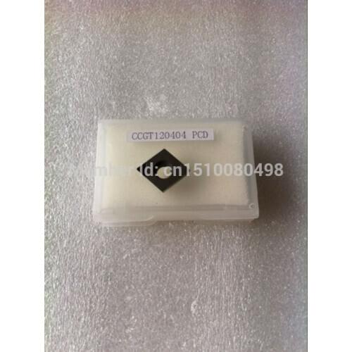 2PCS PCD Inserts CCGT120404 PCD Suitable For Lathe Tools