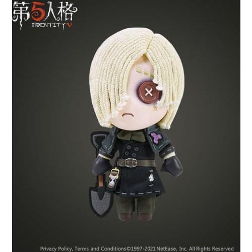 Anime Game Identity V Original Survivor Grave Keeper Cosplay Plush Doll Toys Andrew Kreiss Change Suit Dress Up Clothing Gifts