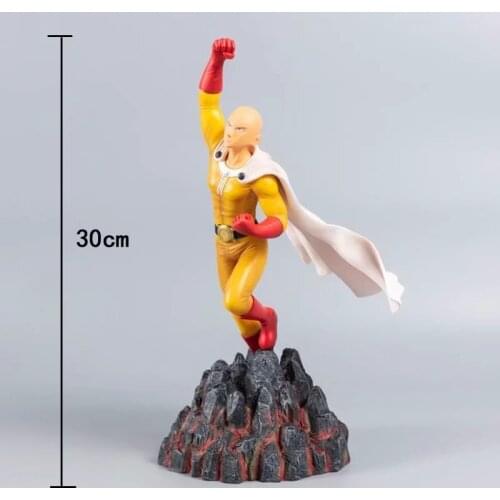 Anime One Punch Man Saitama Statue PVC Action Figure Model Toys