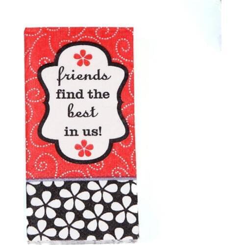 Free Shipping Casamento 10Pcs 3-Layer Classic Wedding Paper Napkins For Decoupage Birthday Party Decoration Boda Supplies