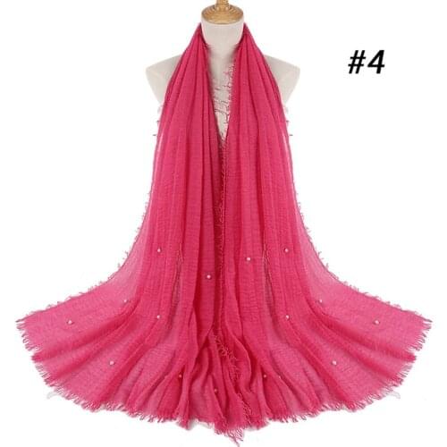 Large Size Fashion Muslim Women Islam Maxi Crinkle Hijab Scarf 95X180CM
