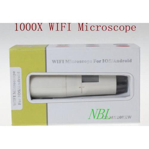 25x-1000x wifi Magnifier 1000X Portable Magnifying 8*LED Lens WIFI Digital Microscope For IOS/Android With Retail Box