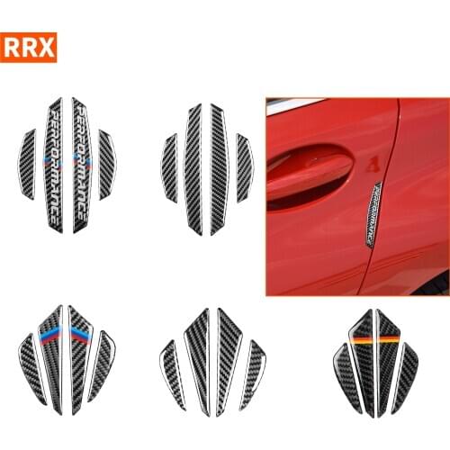 For BMW All Models e90 f30 E46 F20 E60 F15 Carbon Car Door Side Edge Anti-scratch Guard Protector Sticker Tuning Car Accessories