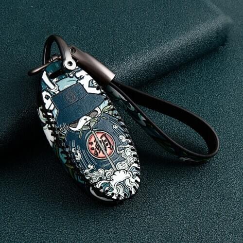 Leather Car Key Case Key Cover For infiniti FX35 FX37 FX50 G25 G35 G37 JX35 M35 M37 M45 Q70