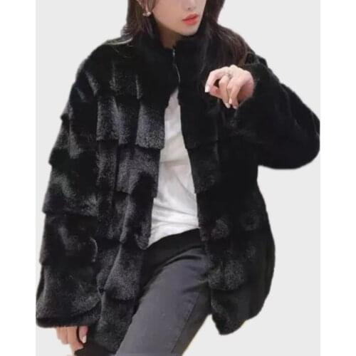Lisa Colly Fur Coats With Collar