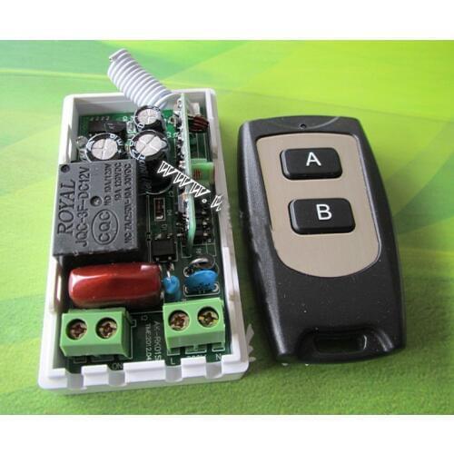 Best Price AC 220 V 1CH 1500W RF Wireless Remote Control Switch System Receiver & transmitter 315MHz 433MHz Interruptor remoto