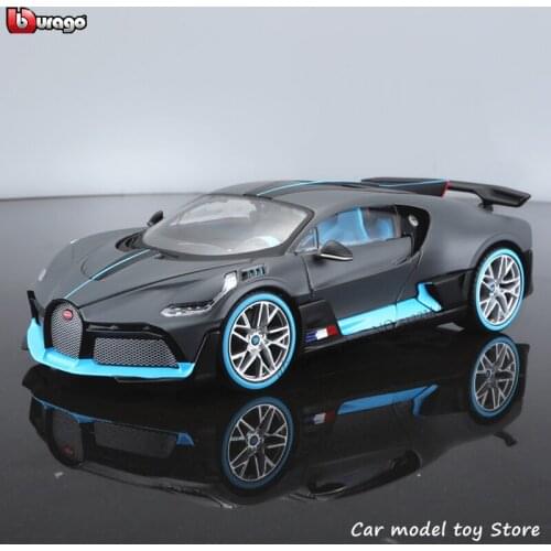 Maisto 1:24 Metal simulation alloy car model toy For Bugatti Chiron divo crafts decoration collection toy gift with Original Box