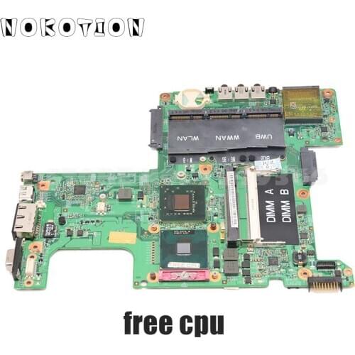 NOKOTION For Dell inspiron 1525 Laptop Motherboard CN-0M353G 0M353G CN-0PT113 0PT113 48.4W002.031 Mainboard DDR2 Free CPU
