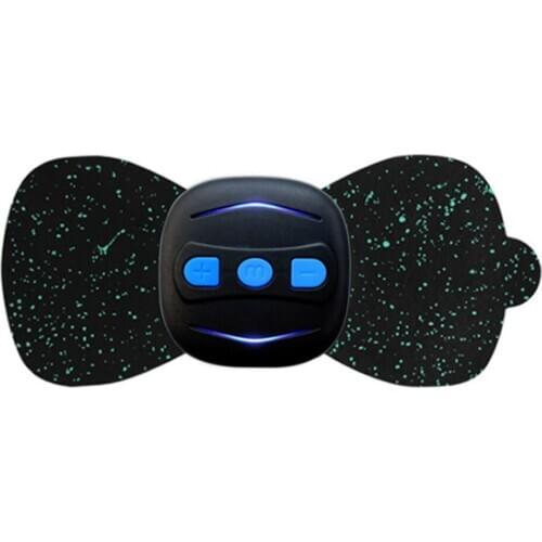 New Portable Mini Electric Neck Cervical Massager Stimulator Back Thigh Massager Pain Relief Massage Patch Intelligent Wireless