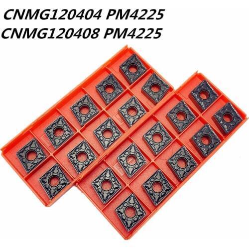 New Carbide tool CNMG120404 PM 4225 high quality metal turning tools milling cutter lathe tool CNC parts CNMG120408 carbide