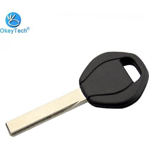 OkeyTech Uncut HU92 2 Track Blade No Chip Transponder Key Shell Cover Case Replacement Fob for BMW 3 5 7 Z3 Series E36 E34 E38