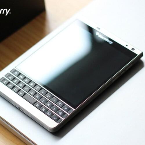 Original BlackBerry Q30 Passport Silver Edition cell Phone 3GB RAM 32GB ROM 13MP Camera unlocked silver color,Free Shipping