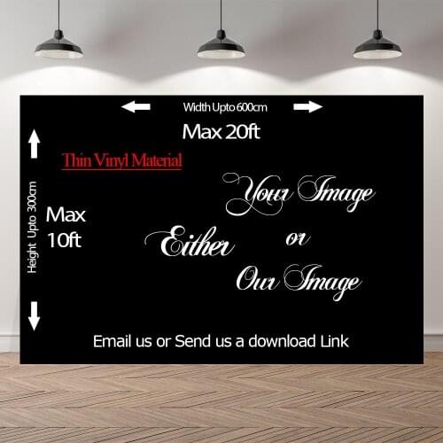 Seekpro Personalized Background Kids Baby Birthday Banner Backdrop Cartoon Dog Party boys girls Photo Background Photocall