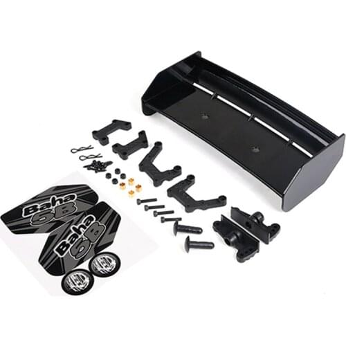 Plastic and Metal Wing Kits Climbing Car Rear Wing Kit Fit for 1/5 HPI ROFUN ROVAN KM BAJA 5B Rc Car Parts