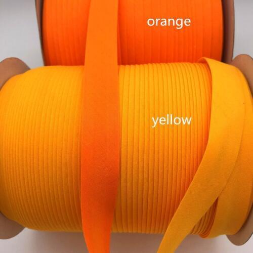 Polyester 5/8"(15mm) TC cotton Bias Tape Bias Binding Solid Color For DIY Garment Sewing And Trimming 25yards/lot