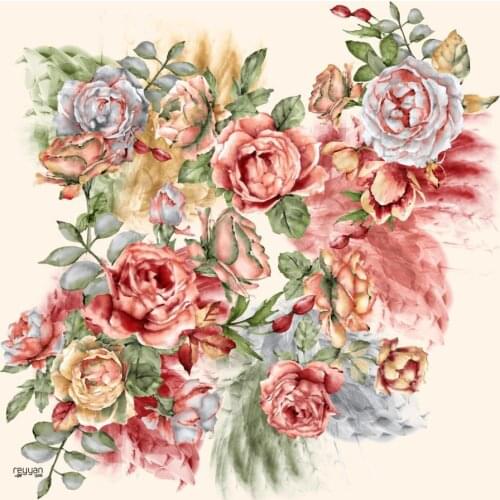 REYYAN SILK TEXTURED OYALIK WRITING-12-RENK-21