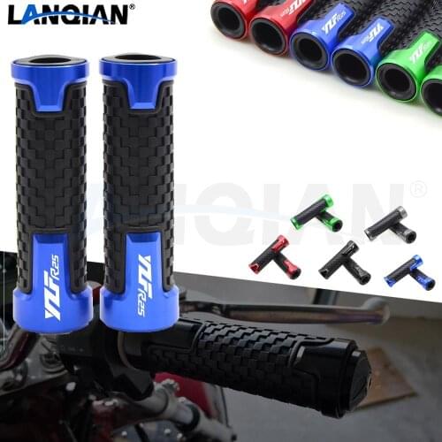 For Yamaha YZF R25 7/8 22MM Motorcycle Handlebar Grips Hand Bar Grips YZF R25 2014 2015 2016 2017 2018 2019 YZF-R25 Accessories