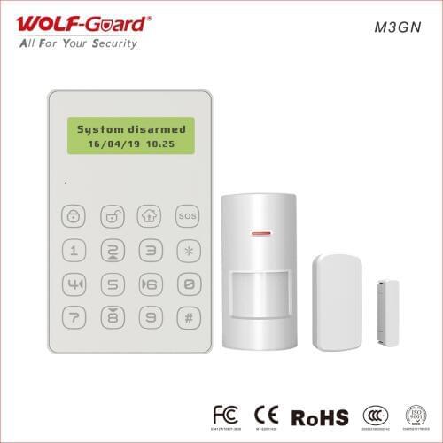 Touch Keypad GSM Security Alarm System