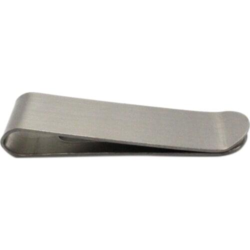 Stainless Steel Slim Money Clip Purse Credit Card ID Cash Holder High Quality