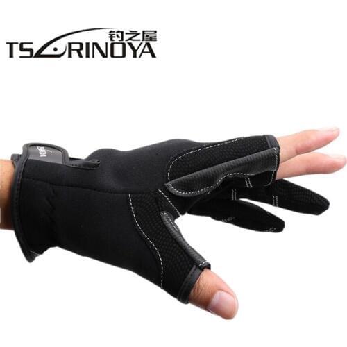 Перчатки на три пальца TSURINOYA China At AliExpress