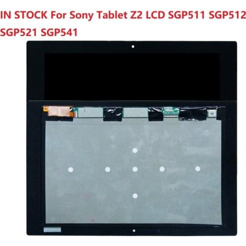 10.1" Tablet Z2 LCD For Sony Xperia Tablet Z2 SGP521 Display Touch Digitizer Screen Replacement SGP511 SGP512 SGP541 LCD Matrix