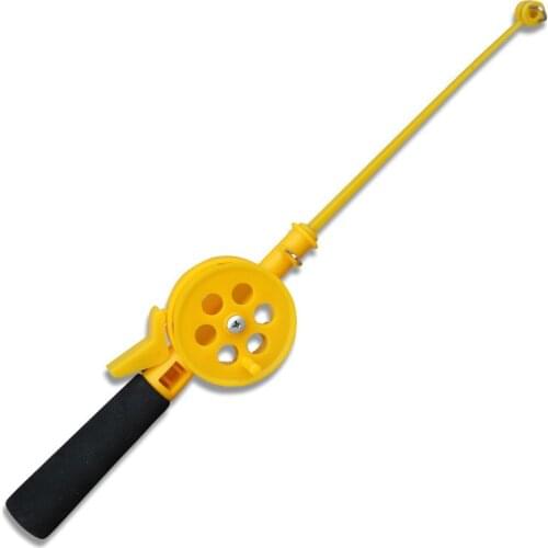 33cm Ice Winter Outdoor Fishing Rod Reel Plastic Fishing Rod Sport Fish Tackle Combination Pole Fishing Accessories