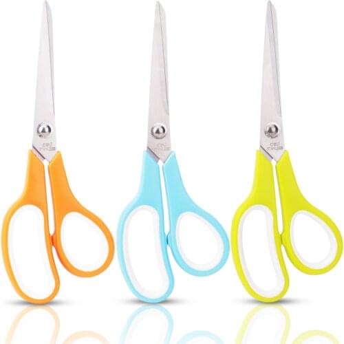 6002 scissors office scissors ergonomic design office supplies 195mm Office supplies learning stationery