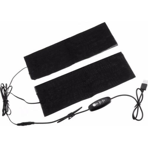 Black 9W Electric Heating Pad Thermal Warm Trousers Knee 3 Gear Thermostat Mode