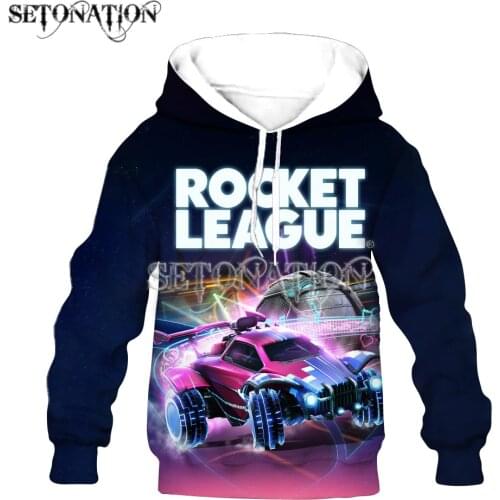 Rocket League 3D print boys/girls Flannelet thickening type Children zipper coat Sweatshirt/Hooded//family clothing design