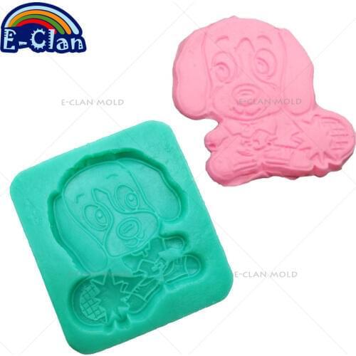 Dog shape Chocolate Mold cartoon DIY fondant cake mold resin molds cake decorating tools kitchen baking cake tools F0320XG35