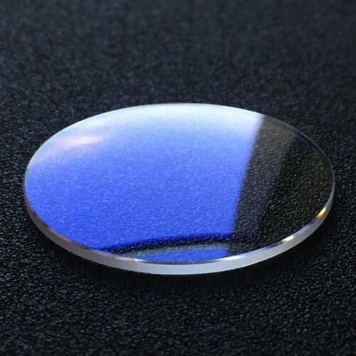 Blue AR coating Double dome 1.2mm thick 38-38.5mm dia Domed Sapphire crystal watch glass Brand watch replacement parts custom