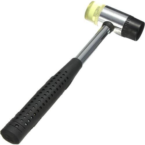 GOXAWEE Mini Hammers Household Hand Tools Domestic Multifunctional Double Face Rubber Hammer,no damage to the workpiece