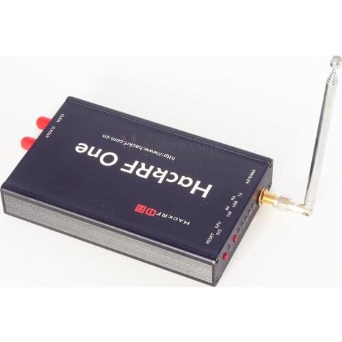 HackRF One SDR platform Software Defined Radio peripheral capable of transmission RTL SDR 10 MHz to 6 GHz Great Scott Gadgets