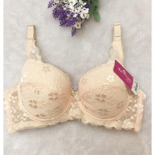 New Quality Large Size 70-40AB Lace Bra Gather Adjust Lace Lingerie Bra Set