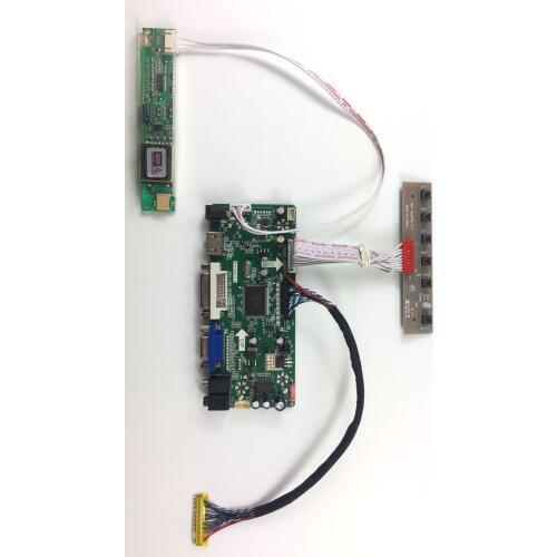 M.NT68676.2A Universal HDMI VGA DVI Audio LCD Controller Board for 17.1inch 1400x900 LP171WP4 LVDS Monitor Kit for Raspberry Pi