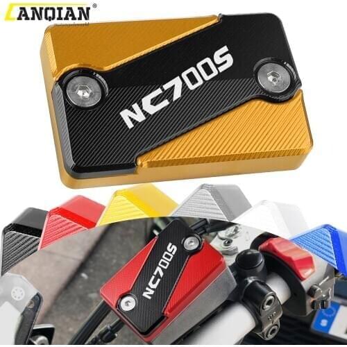 Motorbike Part For HONDA NC700S NC700 NC 700 S 2012 2013 Motorcycle CNC Aluminum DIRT BIKE Front Brake Fluid Reservoir Cap Cover