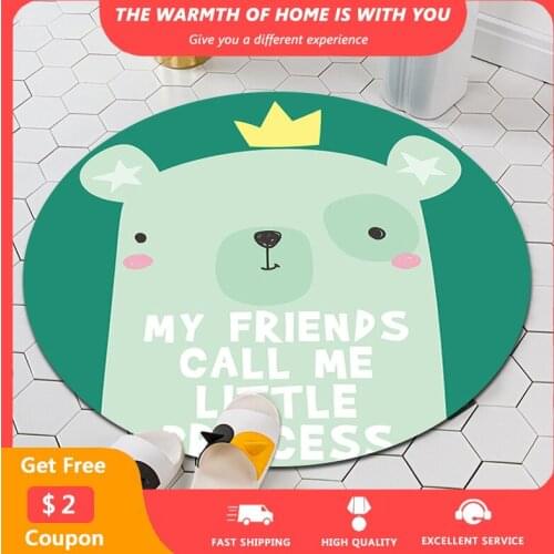 Cartoon Cute Animal Rugs Kid Playing Non-slip Carpets Palor Bedside Bedroom Living Room Rug Drop Shipping Cute alfombra tapis