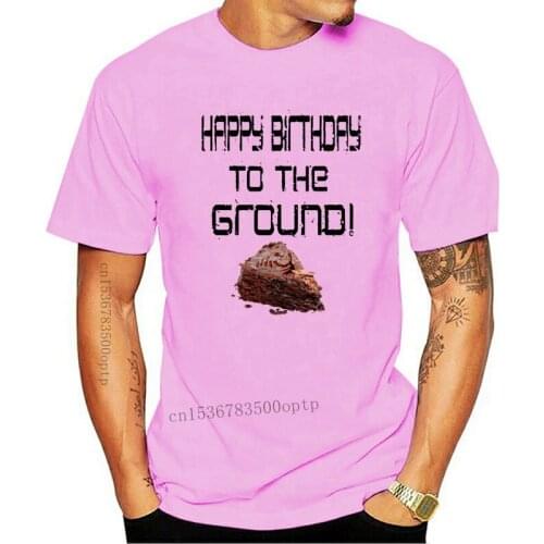 Men Short sleeve tshirt The Lonely Island Happy Birthday To The Ground! Unisex T Shirt Women t-shirt