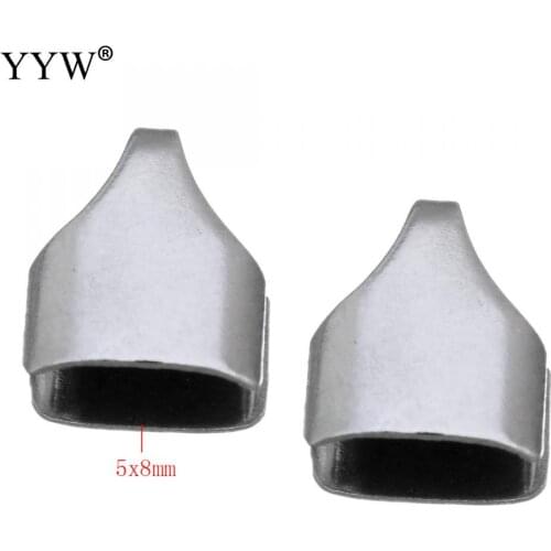 Original color Stainless Steel Bead Tips original color Sold By Lot 300PCs/Lot