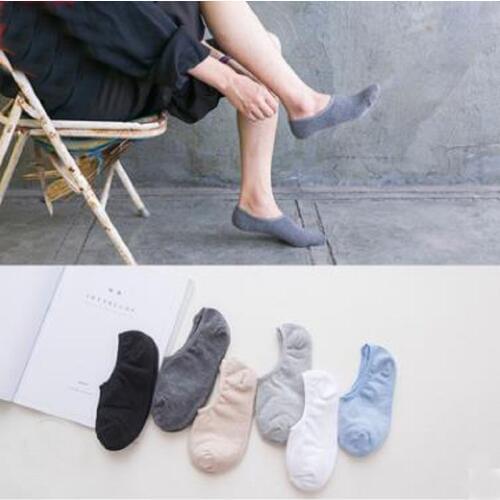 20 PCS = 10 pairs 39,40, 41, 42, 43 EU plus size low cut socks men