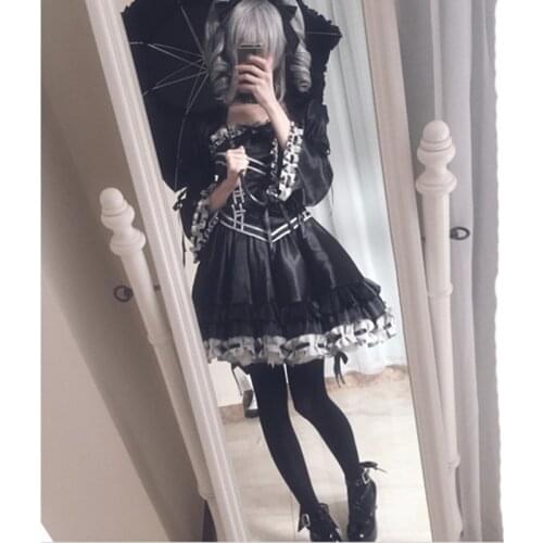 New Clothing Anime Kanzaki Ranko Cos Gothic Cosplay costume Custom Made 11