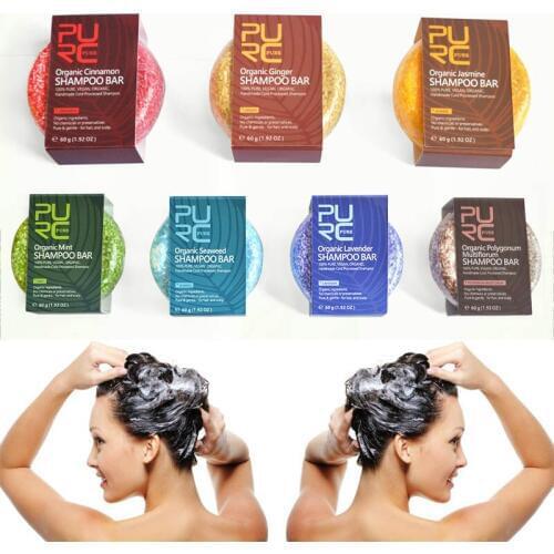 New Hair Growth Soap Handmade Hairs Loss Cleaning Anti Acne Oil Soaps Shower Bath Solid Shampoo SCI88
