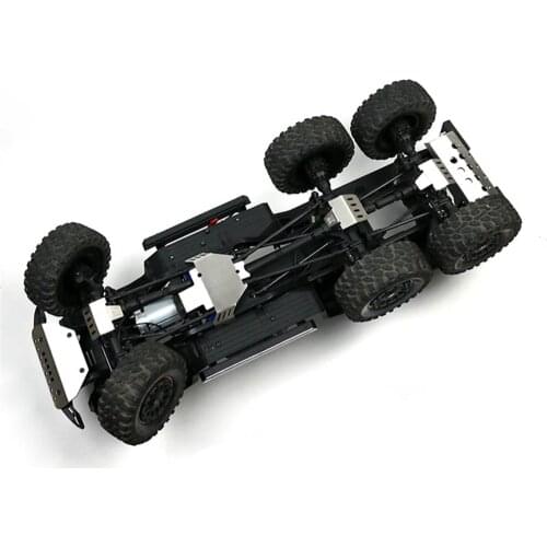 Stainless Steel Anti-collision Plate Front Rear Guard Chassis Armor for TRAXXAS TRX6 G63 RC Car Upgrade Parts Protective Plate