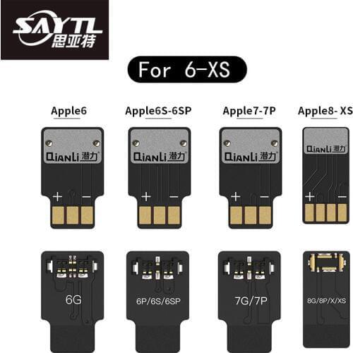 QianLi Battery connecting plate 6 6p 6S 6sp 7 7p 8 8p X XS repair power cord buckle 4pcs/1package