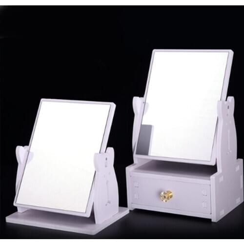 Free Standing 360° Swivel Vanity Mirrors for Make Up Cosmetic Beauty Shaving