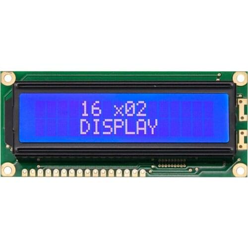 WH1602J WINSTAR 16*2 module 5V which is built in with ST7066 controller IC VATN LCD screen blue backlight new and original